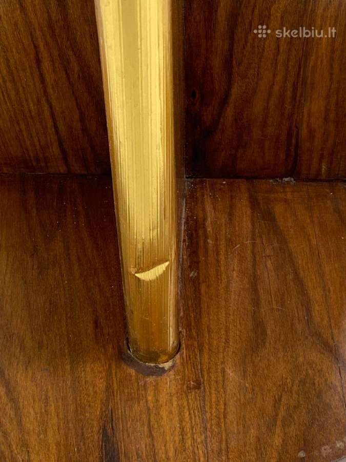 Art deco staliukas su žalvariu - nuotraukos Nr. 14