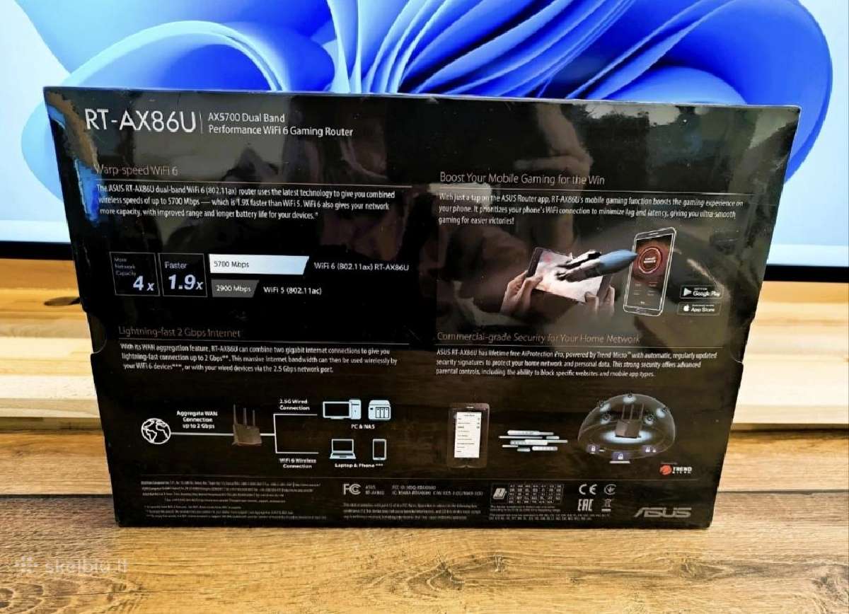 Asus Ax86u - nuotraukos Nr. 2