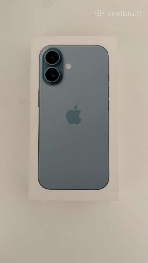iPhone 16, 256 GB, Teal - nuotraukos Nr. 4