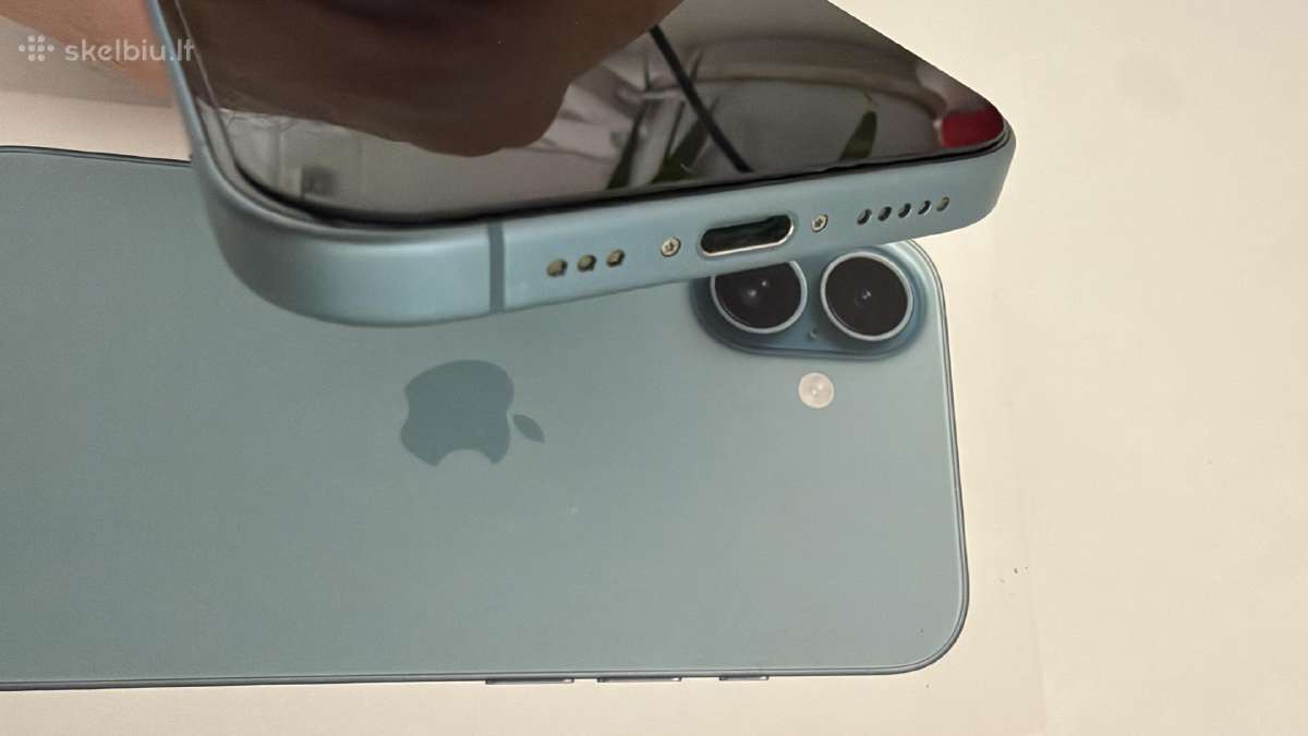 iPhone 16, 256 GB, Teal - nuotraukos Nr. 5