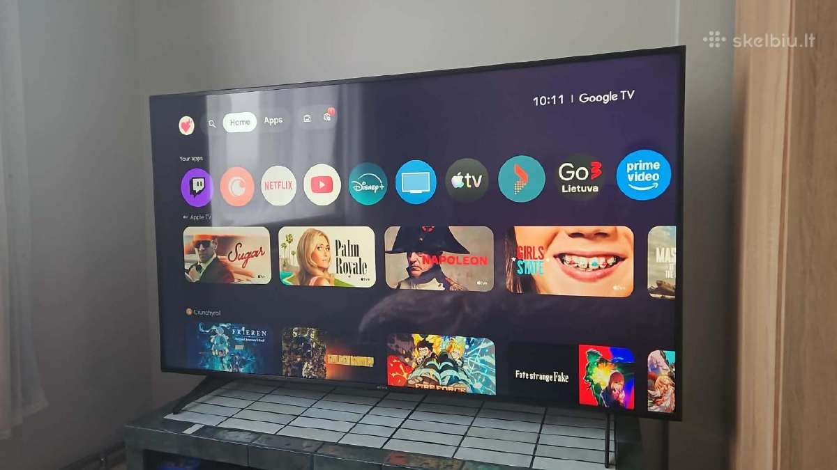 Sony Bravia 75" 4k Google TV Kd-75x81j - nuotraukos Nr. 2