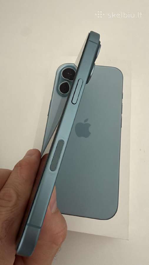 iPhone 16, 256 GB, Teal - nuotraukos Nr. 8