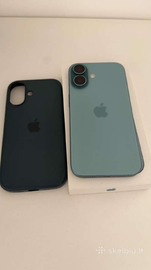 iPhone 16, 256 GB, Teal - nuotraukos Nr. 12