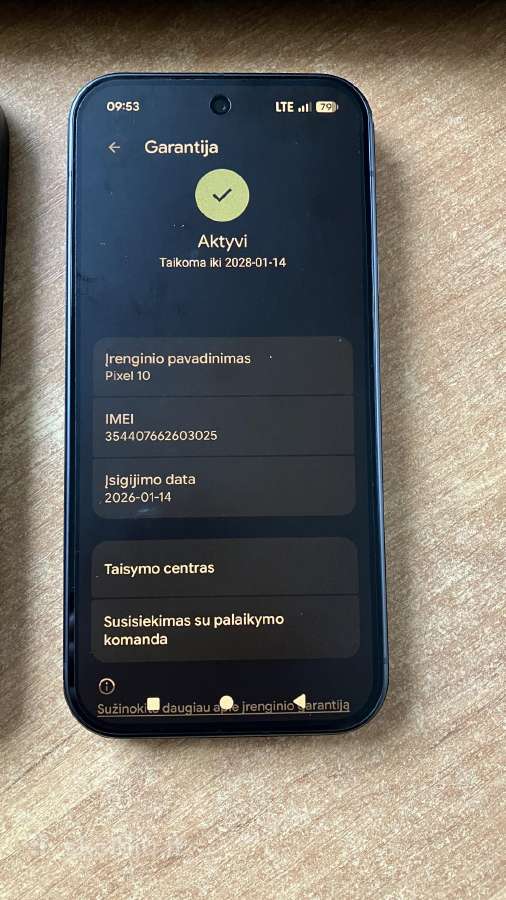 Google Pixel 10 12/256gb(domina keitimas į iPhone) - nuotraukos Nr. 7
