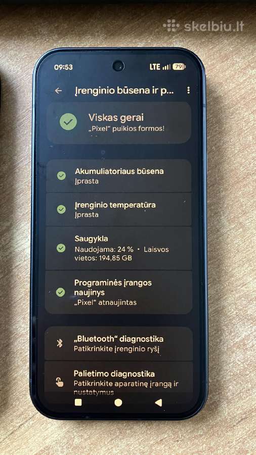 Google Pixel 10 12/256gb(domina keitimas į iPhone) - nuotraukos Nr. 8