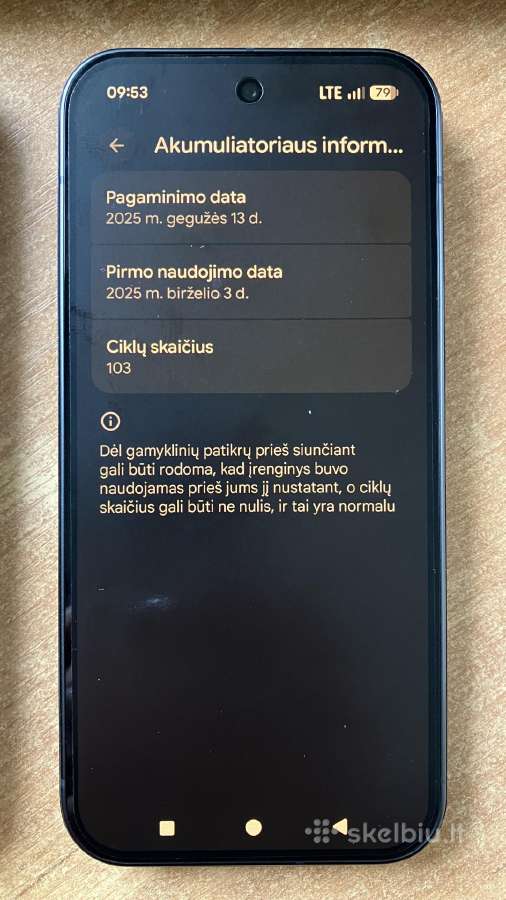 Google Pixel 10 12/256gb(domina keitimas į iPhone) - nuotraukos Nr. 9
