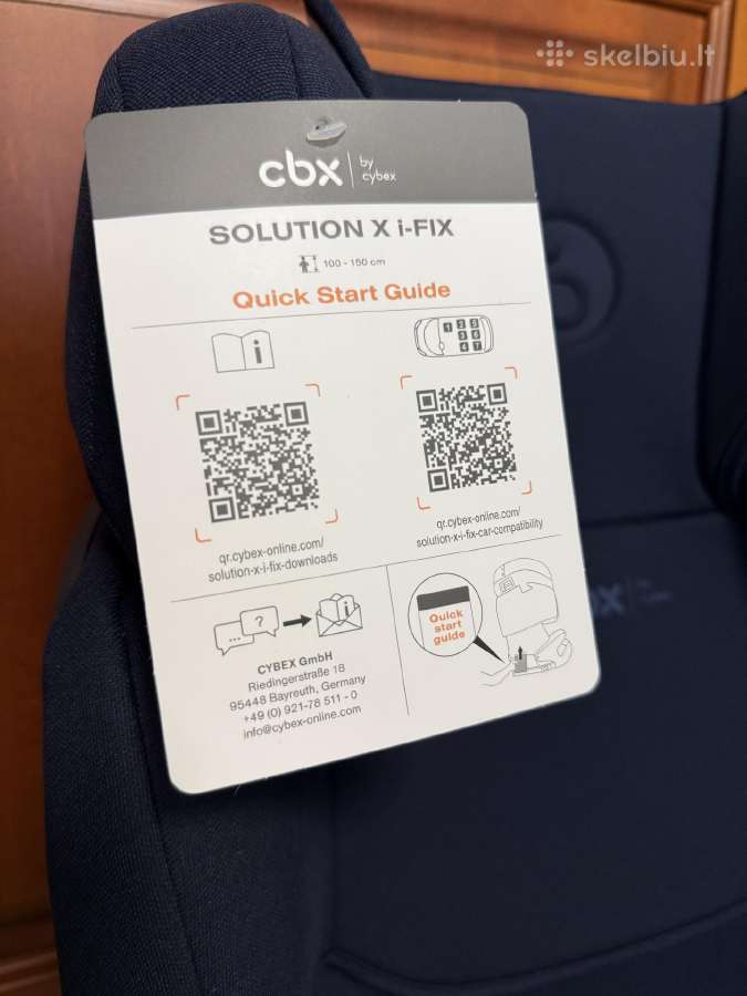 Cybex Solution X i-fix Isofix - nuotraukos Nr. 2
