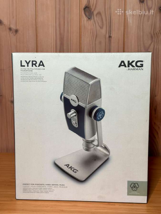 Akg Lyra Usb mikrofonas, nenaudotas - nuotraukos Nr. 2