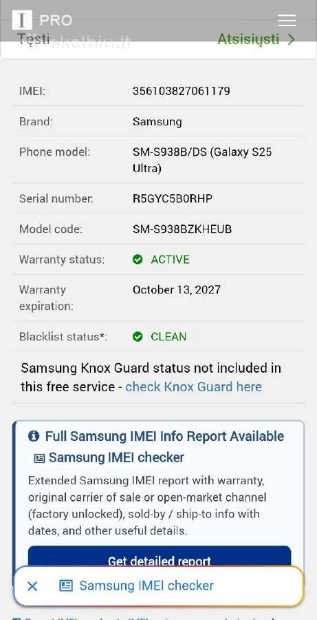 Samsung S25 Ultra 1tb telefonas - nuotraukos Nr. 6
