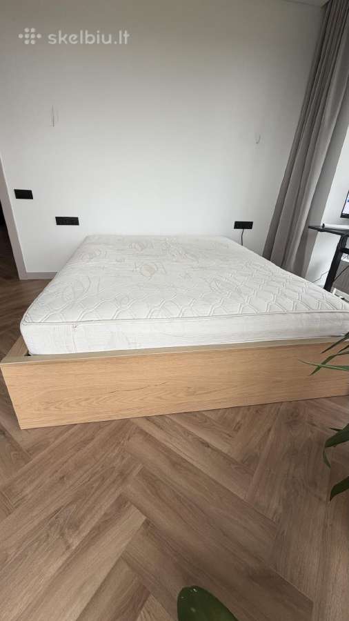 Ikea malm lova su 4 stalčiais 160*200 - nuotraukos Nr. 2