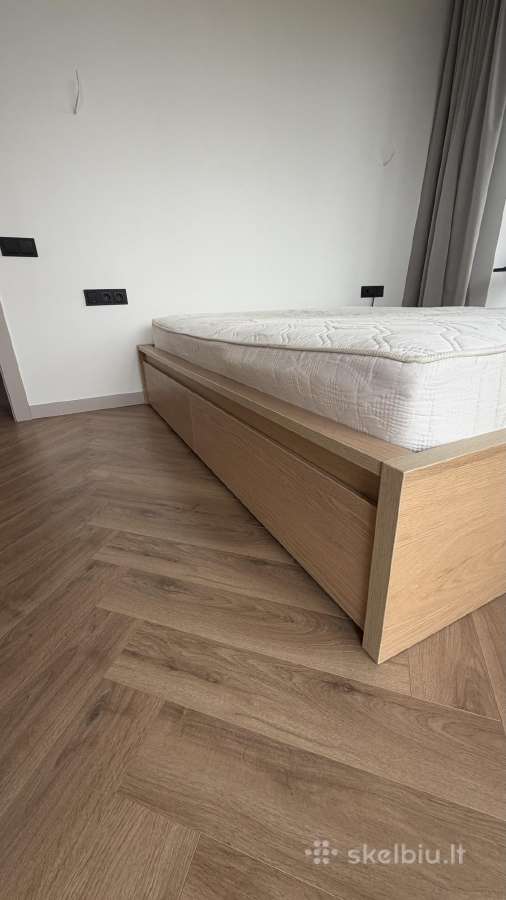 Ikea malm lova su 4 stalčiais 160*200 - nuotraukos Nr. 3