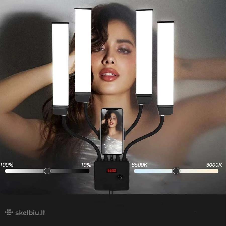 LED panelinės lempos su trikoju - nuotraukos Nr. 3