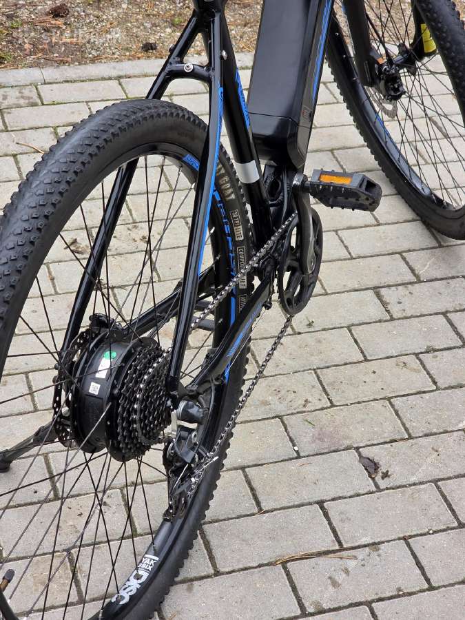 Elektrinis kalnų-fischer Montis (52cm L 29ratai) - nuotraukos Nr. 4