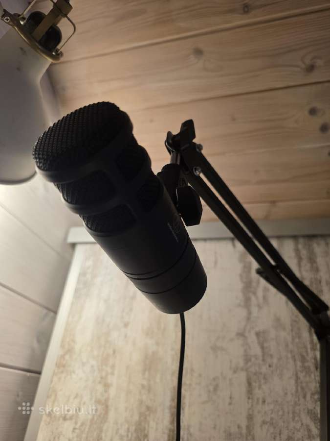 Audio-technica At2040usb mikrofonas su stovu - nuotraukos Nr. 2