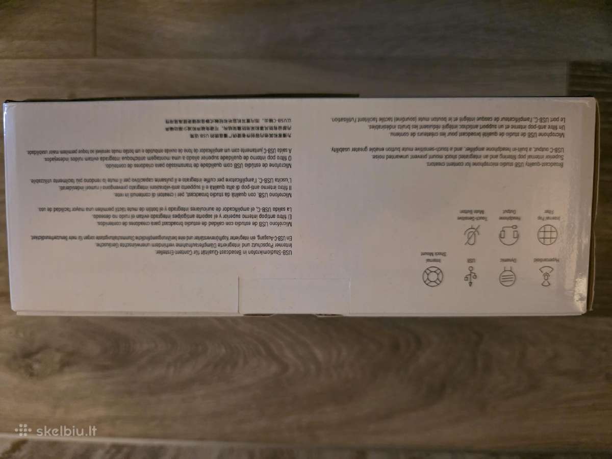 Audio-technica At2040usb mikrofonas su stovu - nuotraukos Nr. 6