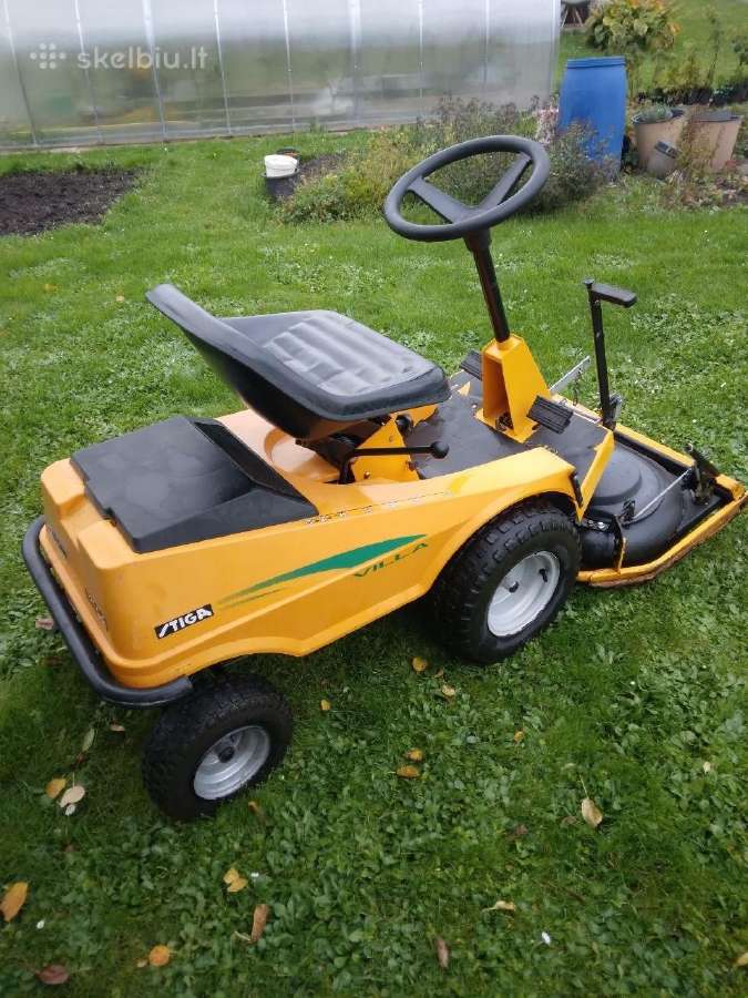 Stiga Villa 9e zoles pjovimo traktoriukas - nuotraukos Nr. 2