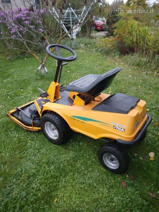 Stiga Villa 9e zoles pjovimo traktoriukas - nuotraukos Nr. 3