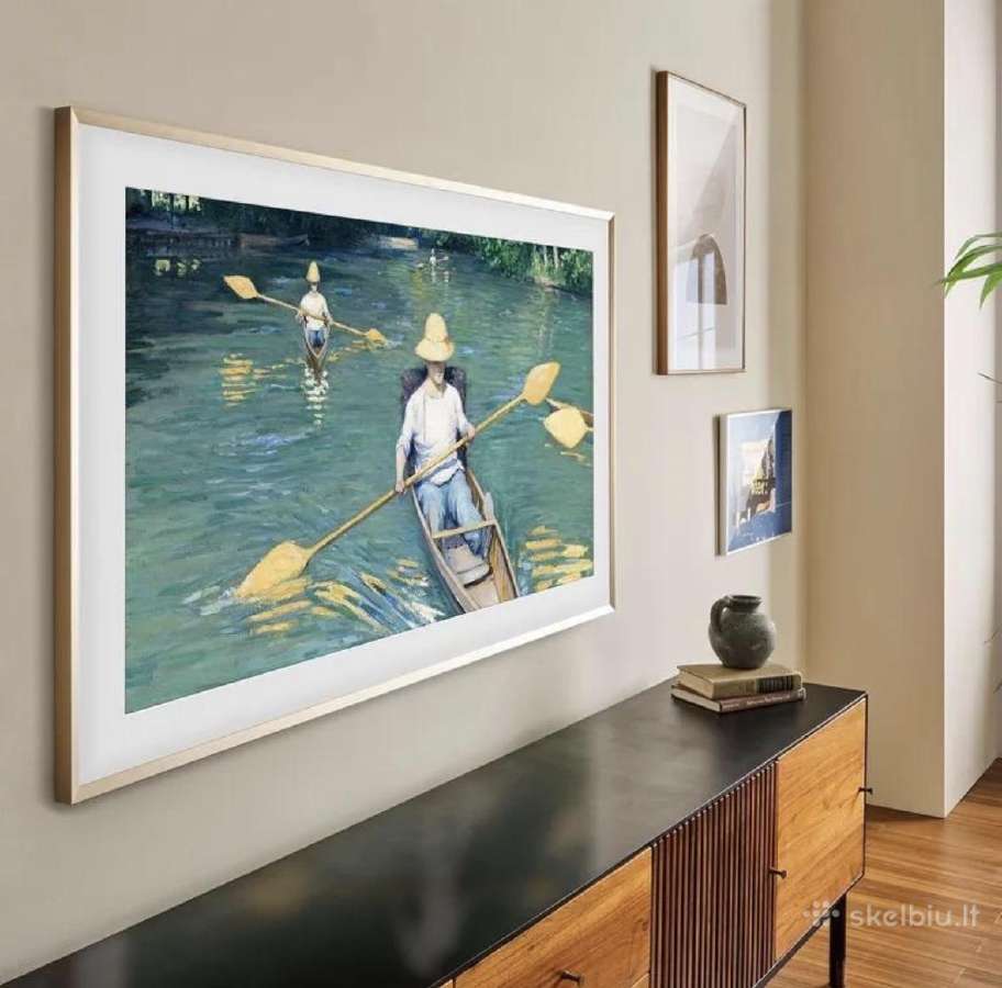 Samsung The Frame 43" Qled 4k su rudu rėmu - nuotraukos Nr. 5