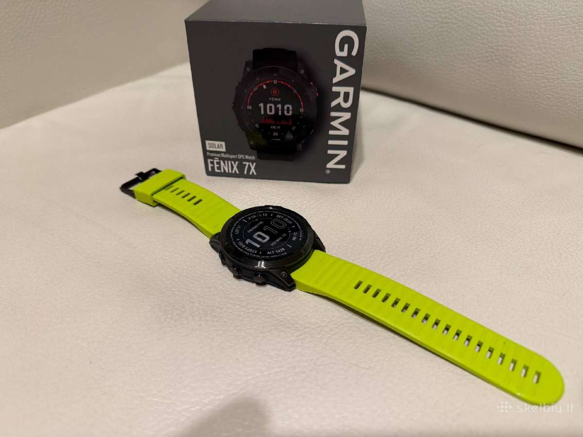 Garmin Fenix 7x - nuotraukos Nr. 8
