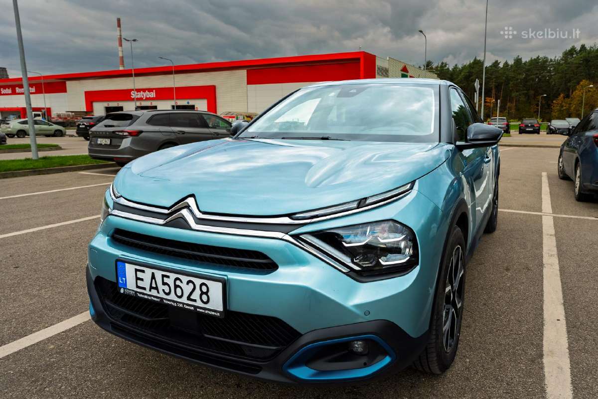 Citroen e-c4 2023 57 000 km Garantija iki 2028 - nuotraukos Nr. 12