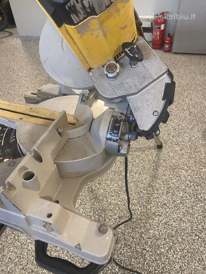 Dewalt stalas su skersinio pjovimo pjūklu - nuotraukos Nr. 7