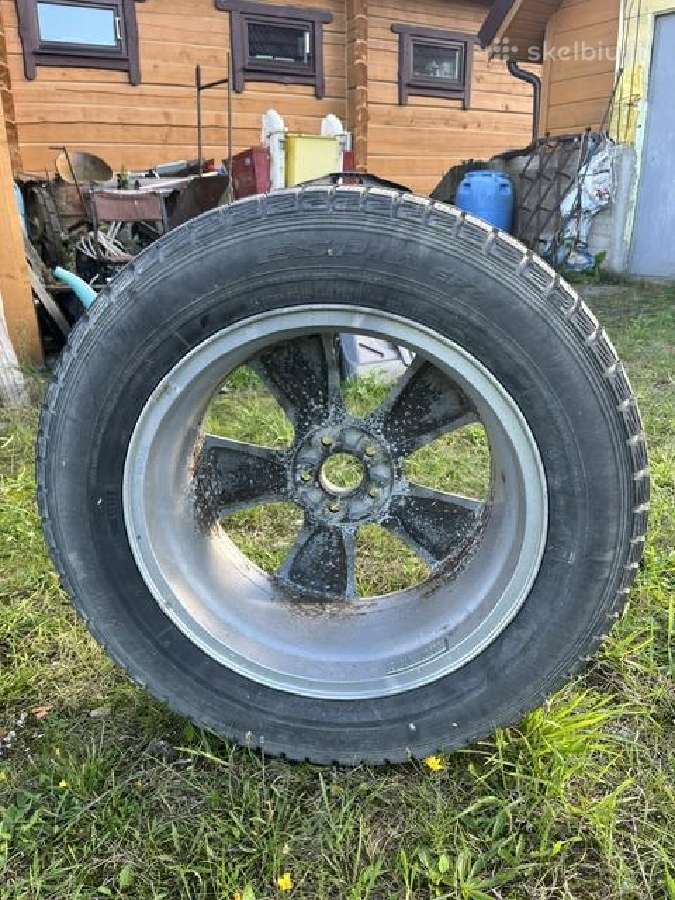 Subaru Outback lietas diskas su padanga - nuotraukos Nr. 3