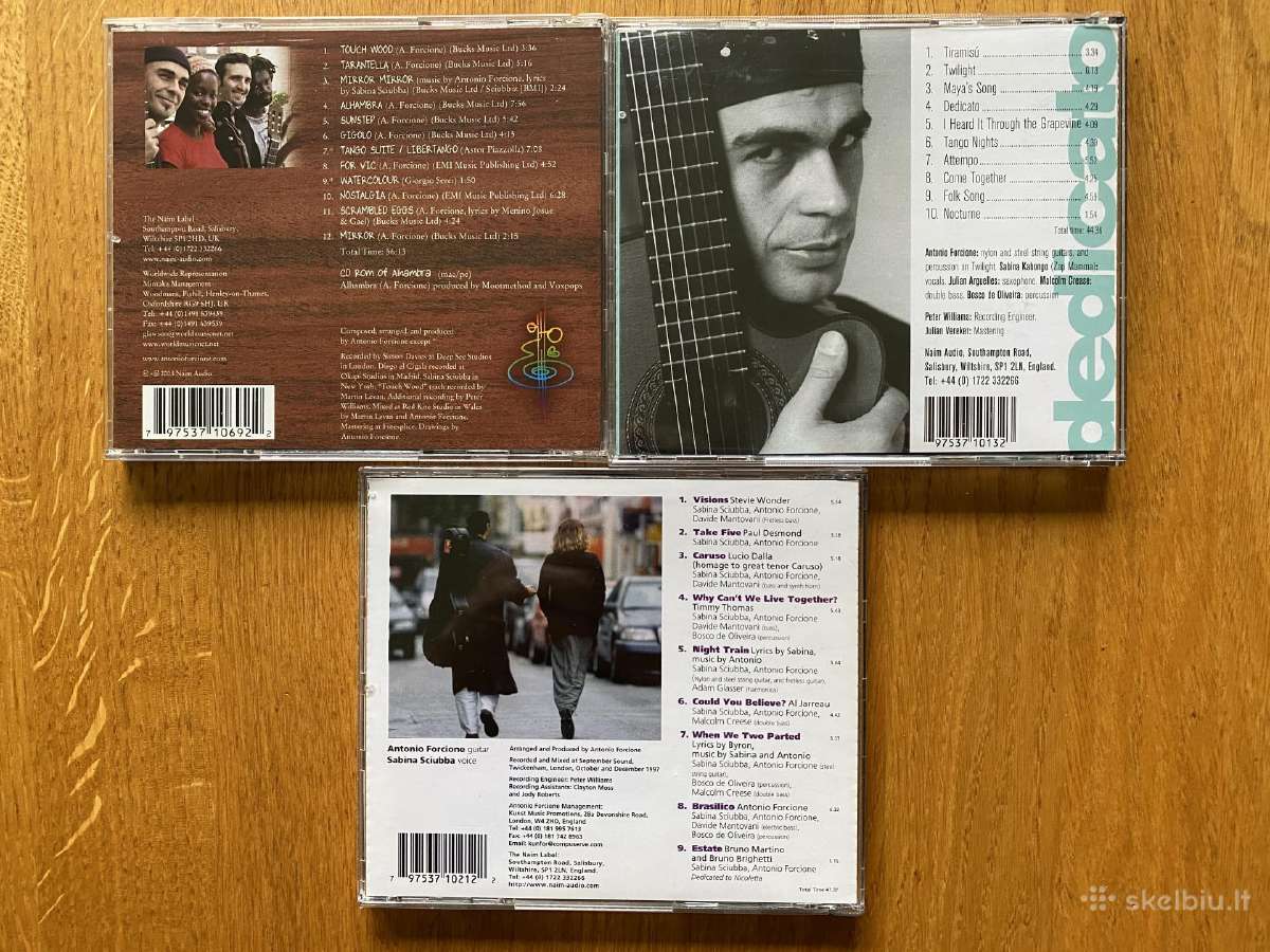 Originalūs Antonio Forcione CD - nuotraukos Nr. 2