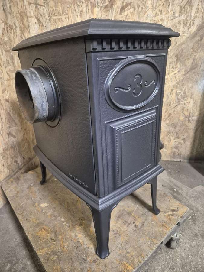 Norvegiška ketaus krosnelė jotul f3 - nuotraukos Nr. 5