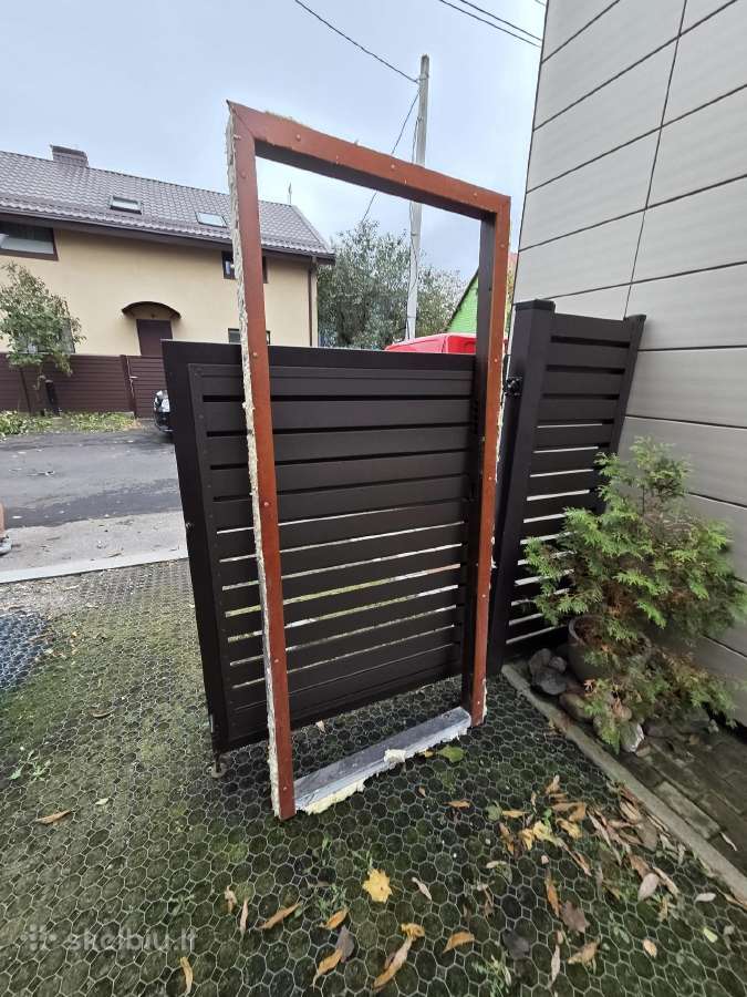 Lauko durys su stakta - nuotraukos Nr. 3