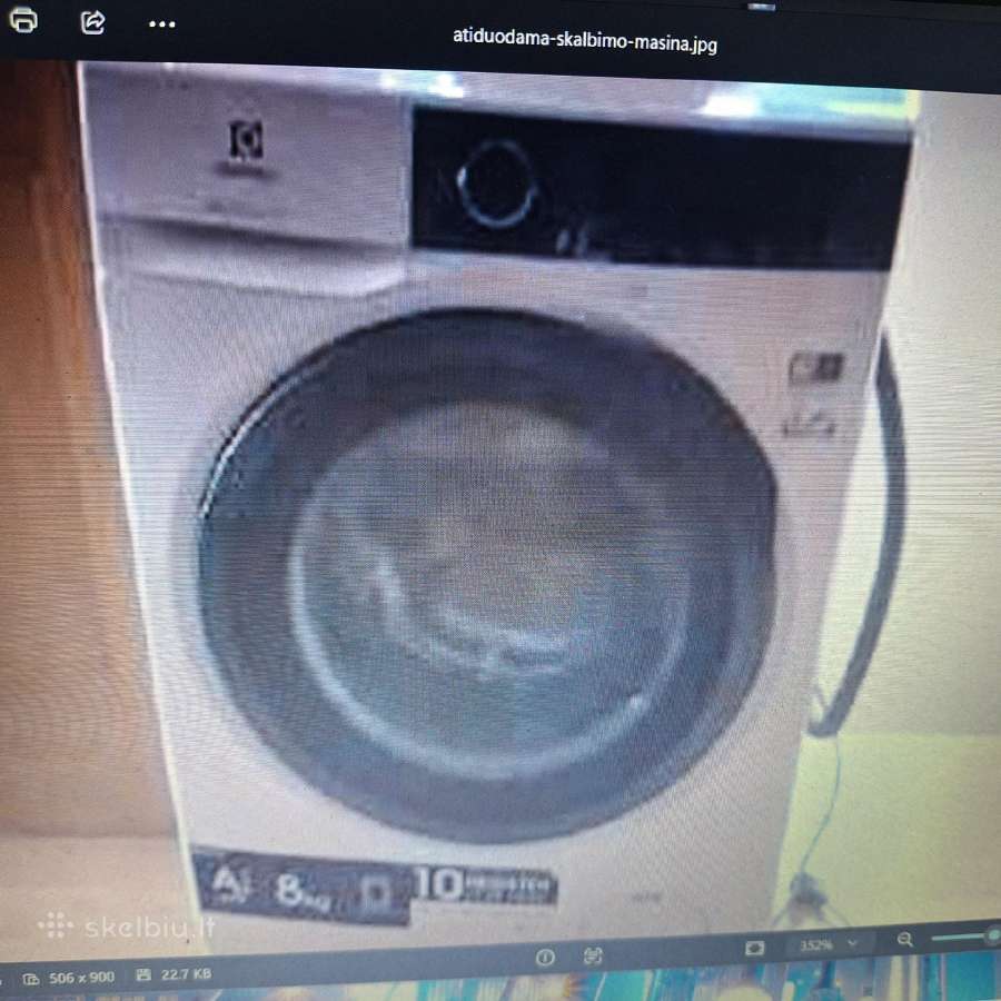 Skalbimo masina electrolux perfectcare 800 A+++ - nuotraukos Nr. 2