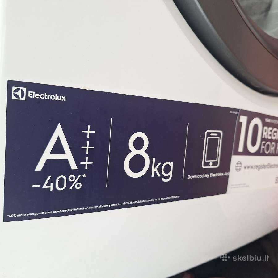 Skalbimo masina electrolux perfectcare 800 A+++ - nuotraukos Nr. 3