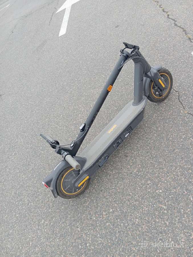 Su dokumentais,ninebot max g 30 ,36km/h važiuoja - nuotraukos Nr. 4