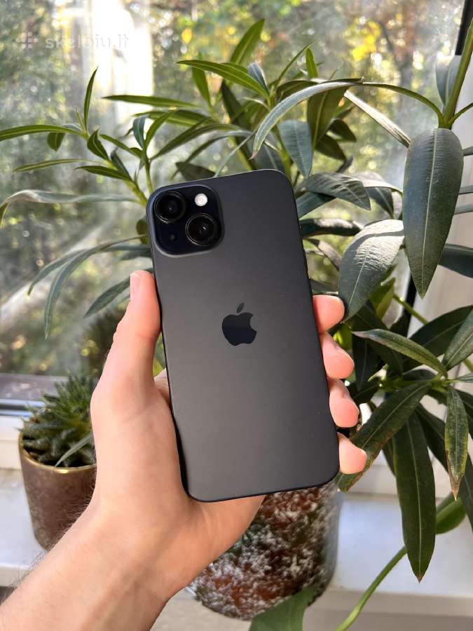 iPhone 15 Black - nuotraukos Nr. 2