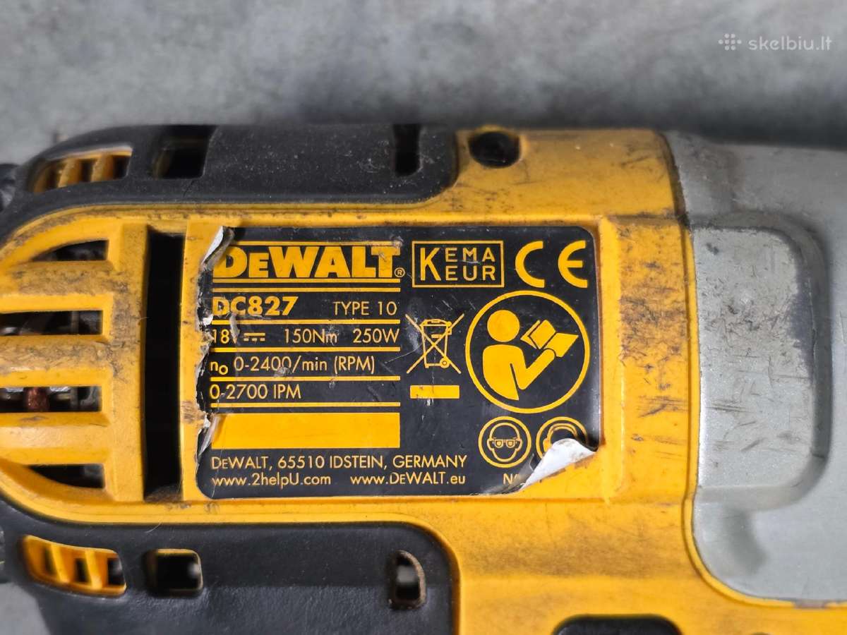 Dewalt akumuliatoriniai įrankiai - nuotraukos Nr. 2