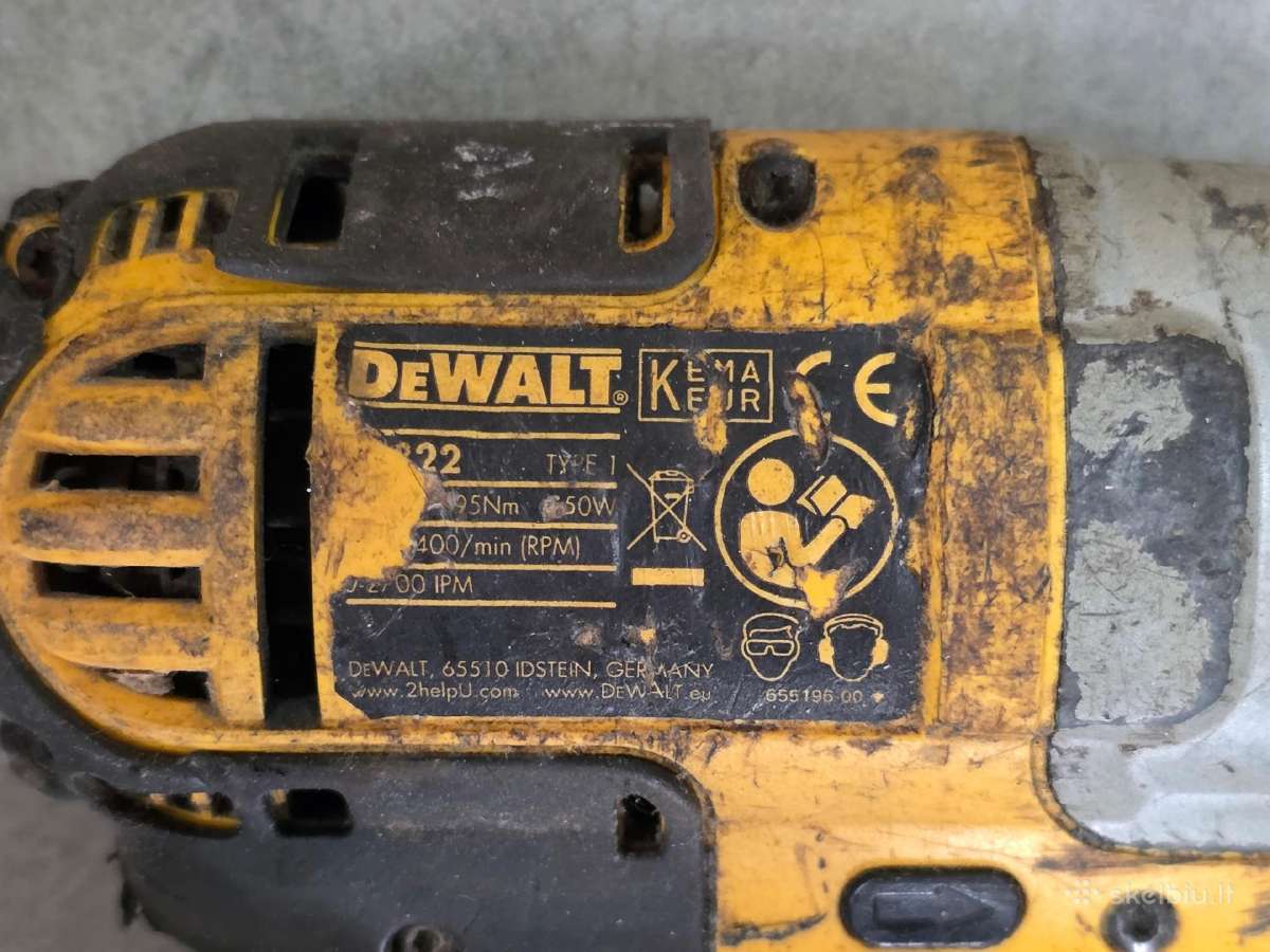 Dewalt akumuliatoriniai įrankiai - nuotraukos Nr. 3