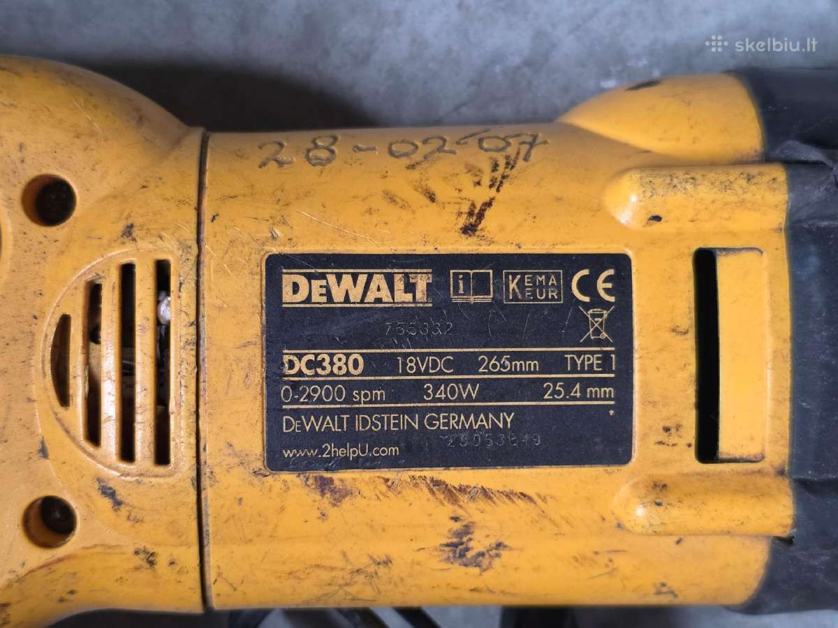 Dewalt akumuliatoriniai įrankiai - nuotraukos Nr. 6