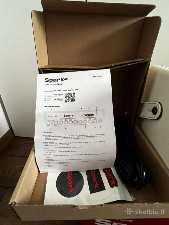 Positiv Grid Spark 40 Watts Smart stiprintuvas. - nuotraukos Nr. 3