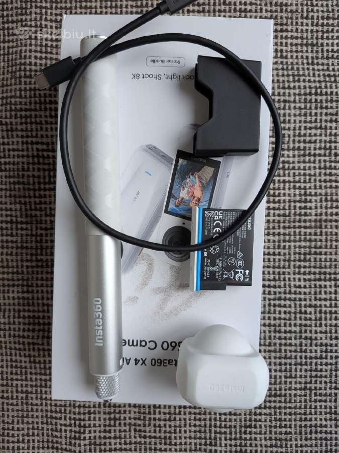 Insta360 X4 Air Starter Bundle 8k - white - nuotraukos Nr. 5