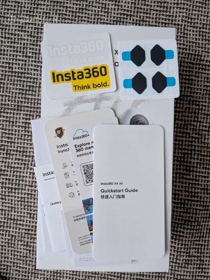 Insta360 X4 Air Starter Bundle 8k - white - nuotraukos Nr. 7