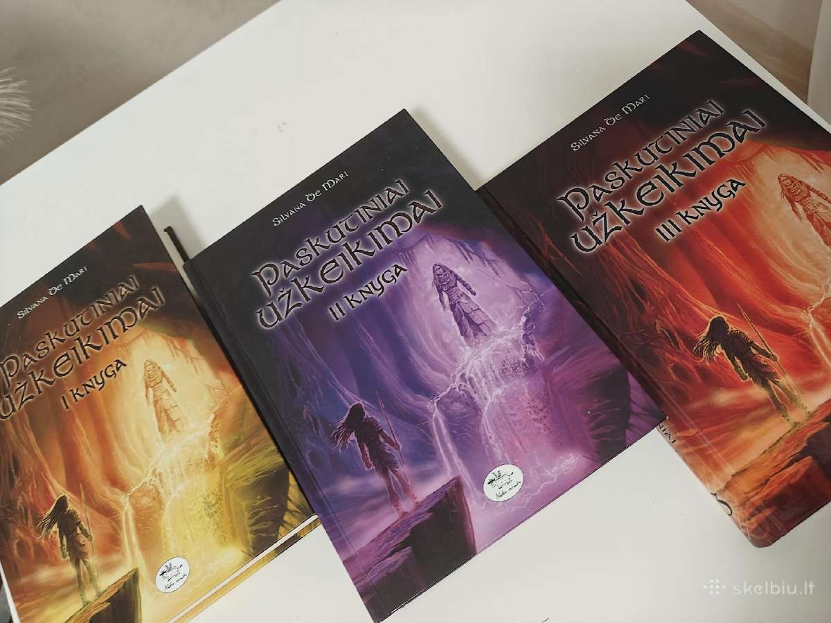 Pilna Silvanos De Mari saga 7 knygos - nuotraukos Nr. 9