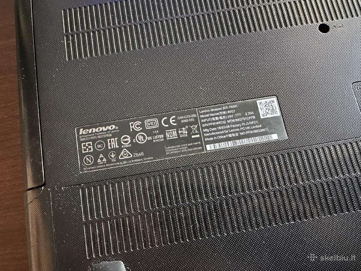 Lenovo Ideapad 300 - nuotraukos Nr. 4