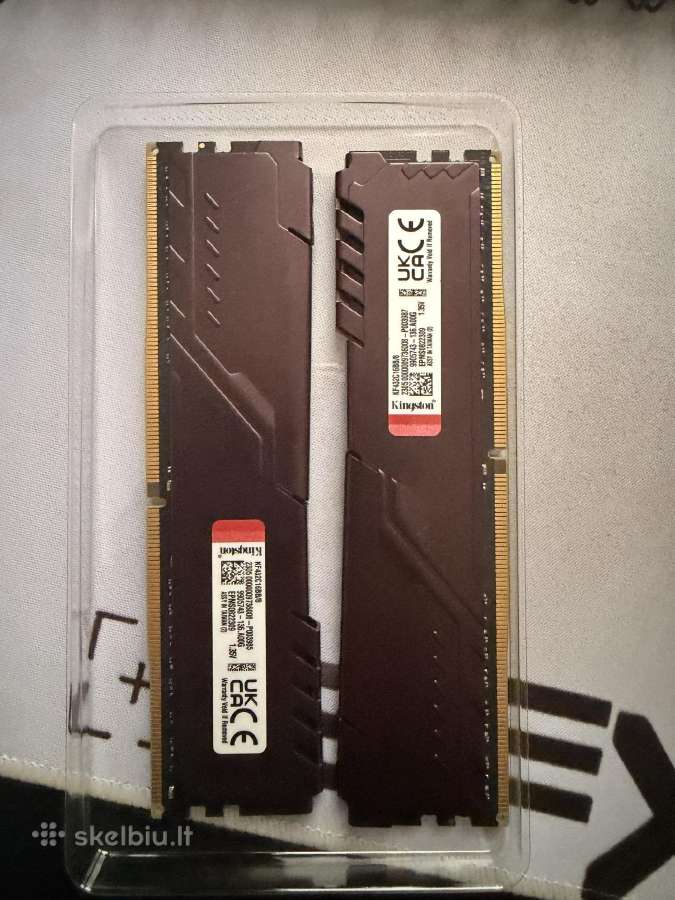 Fury Beast Kingston 2x8gb - nuotraukos Nr. 4