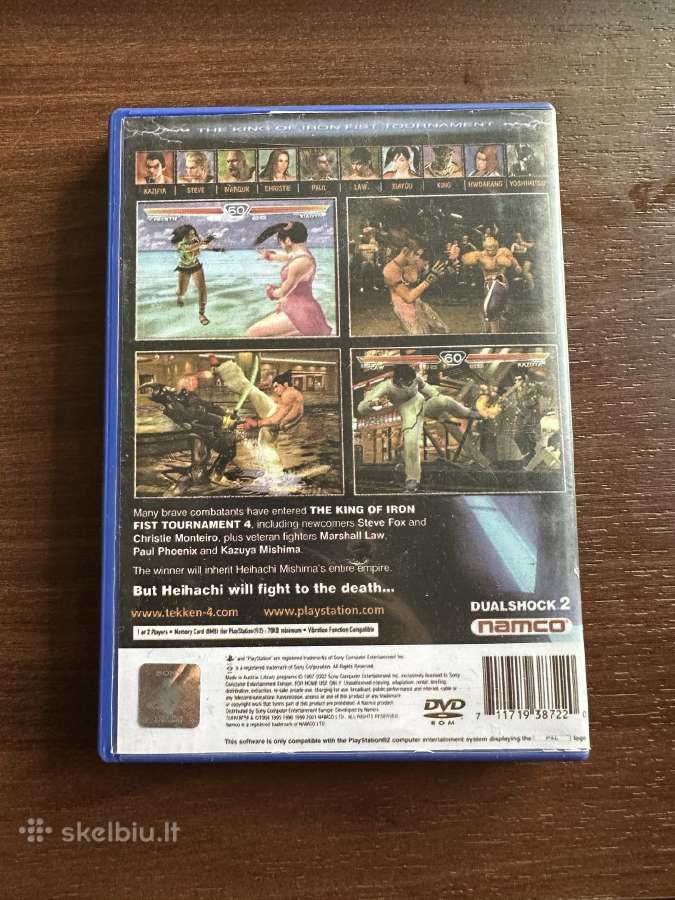Tekken 4 Platinum - Boxed - nuotraukos Nr. 2