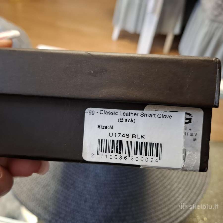 Ugg natūralios odos pirštinės - nuotraukos Nr. 3
