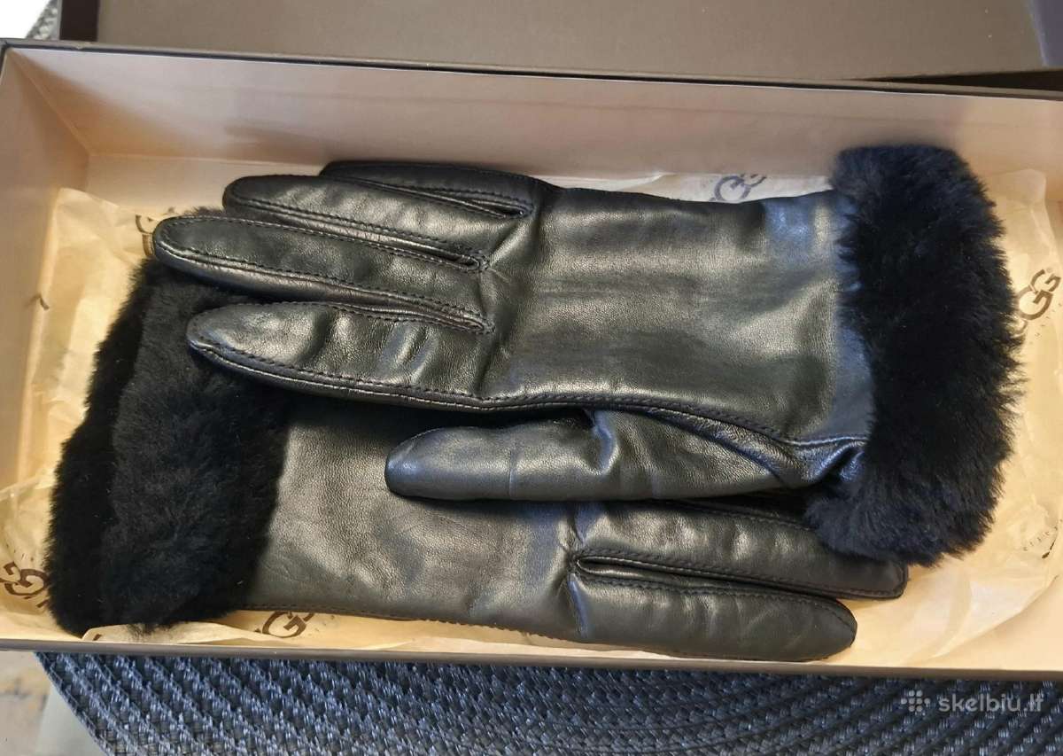 Ugg natūralios odos pirštinės - nuotraukos Nr. 4