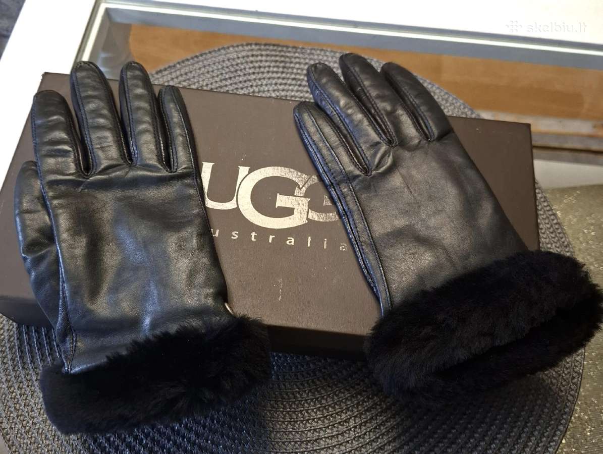 Ugg natūralios odos pirštinės - nuotraukos Nr. 7