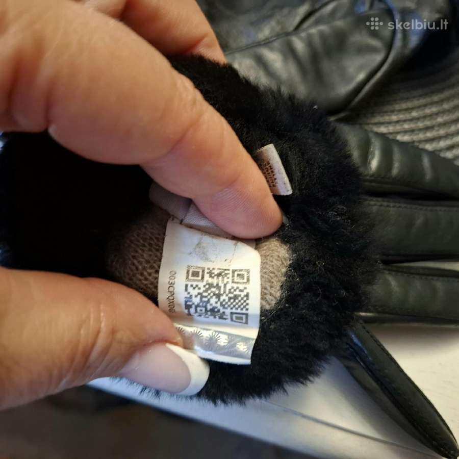 Ugg natūralios odos pirštinės - nuotraukos Nr. 8