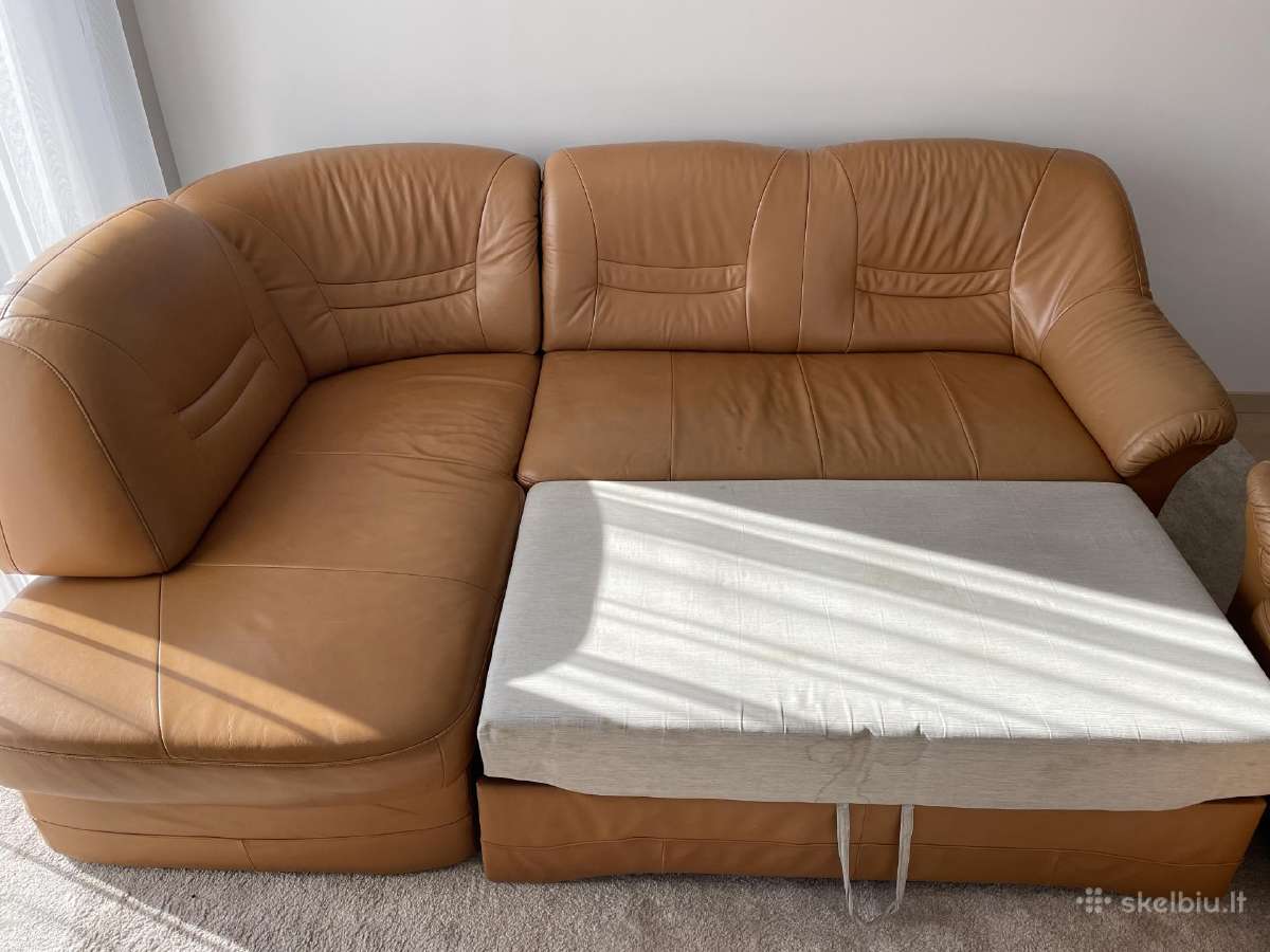 Sofa-lova + fotelis - nuotraukos Nr. 3
