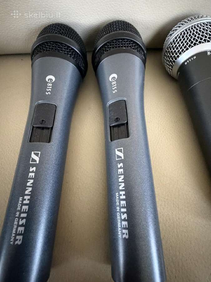Shure Ev Senheiser Dynacord Akg Beyerdynamic - nuotraukos Nr. 6