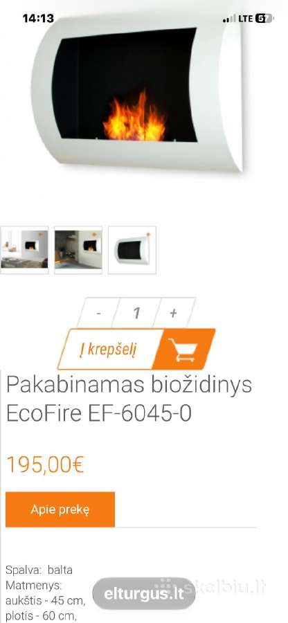 Bio zidinys pakabinamas plotis 600x440 aukščio - nuotraukos Nr. 5